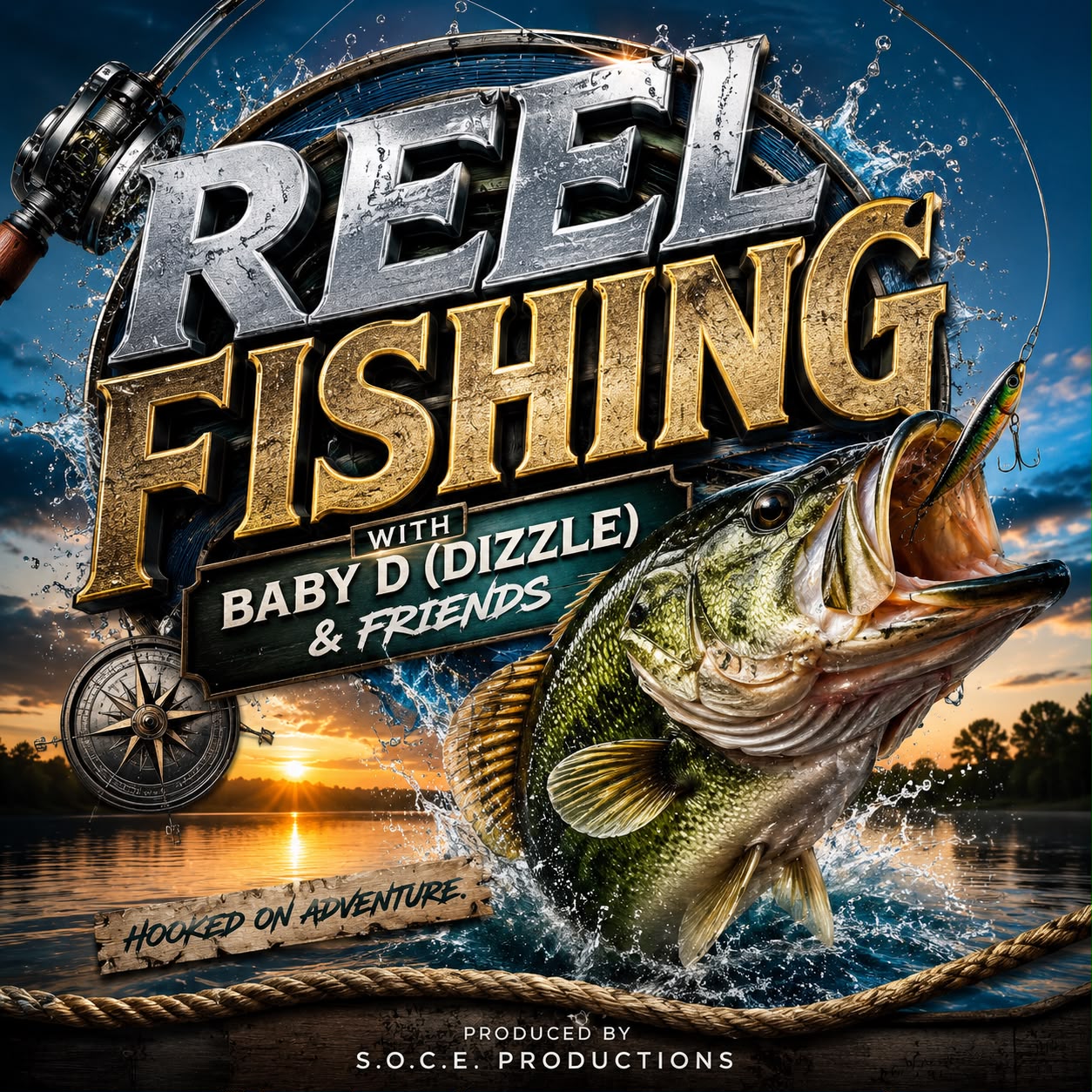 REEL Fishing with Baby D (Dizzle) & Friends
